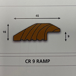 FRONTIER C/LINE 2900 CR RAMP PROFILE LT OAK Image