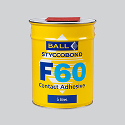 Ball Adhesives - F60 - 5 Litre Can (contact Adhesive)
