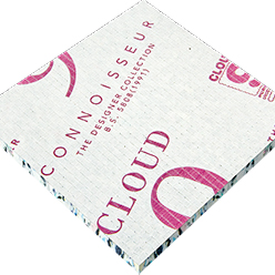 CLOUD 9 CONNOISSEUR 10MM BURGUNDY WRITING Image