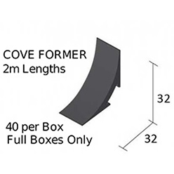 QUANTUM PVC STOCK 40MM COVE FORMER Image