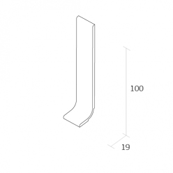 QUANTUM PVC STOCK Q100SO WHITE Image