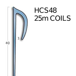 Gradus Capping Strips - Hcs48 Dove (25m Coil)