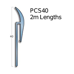 Gradus Capping Strips - Pcs40 Granite