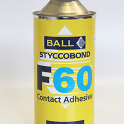 Ball Adhesives - F60 - 1 Litre Can (contact Adhesive)