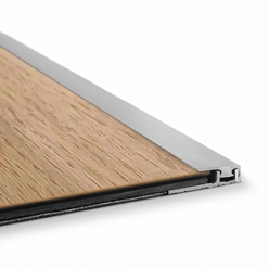 Quick-step Multifunctional Profile - Qsvexpsilv (expansion 2000x24x7mm)