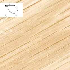 Solid Oak Scotia - Ws2 Lacquered Oak (2400mm Length)