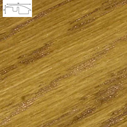 Solid Oak Semi-ramp Profile - Ws3 Golden Oak (900mm Lengths)
