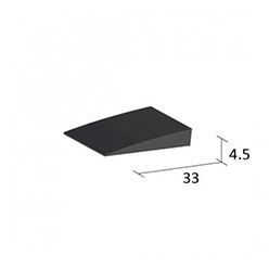 QUANTUM PVC STOCK QFT450 BLACK 2M LENGTHS (50/BOX) Image