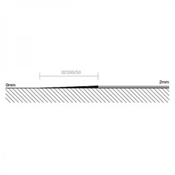 QUANTUM PVC STOCK QT200/50 BLACK 25M COIL (3/BOX) Image