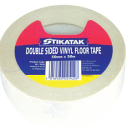 Interfloor Tapes - Vinyl Double Tape (txb4-50-50)(12/box)