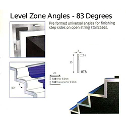Level Zone Angles - 83 Degree Universal Angle