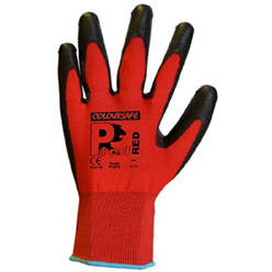 SUNDRIES RED GLOVES (LARGE) Image