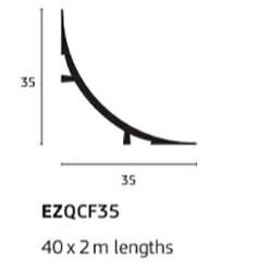 QUANTUM PVC STOCK EZQCF35 BLACK Image