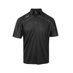 APACHE WORKWEAR LANGLEY POLO MEDIUM BLACK/GREY Image
