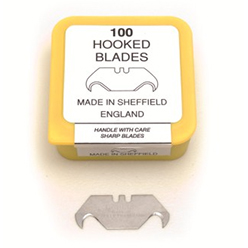 Janser Tools And Sundries - Yb-2 Yellow Box Hooked Blade