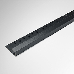 Kensington Trims - Kcsq900bblk Hd Squ Edge Brushed Blk 0.90