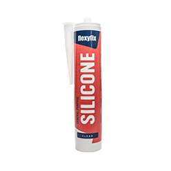Flexyfix Silicone - Clear Silicone (300ml Tube)