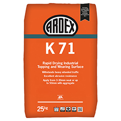 ARDEX COMPOUNDS RAPID DRYING INDUSTRIAL TOPPING/WEAR SUR Image