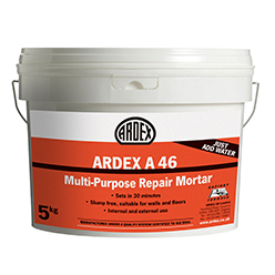 ARDEX COMPOUNDS A46 MULTI-PURPOSE REPAIR MORTAR 5KG Image