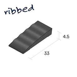 Level Zone Pvc - Full Boxes - Lzt450 Black 4.5mm Dim Strip (box)