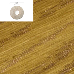 Solid Oak Pipecovers - Ws3 Golden Oak Pipe Cover